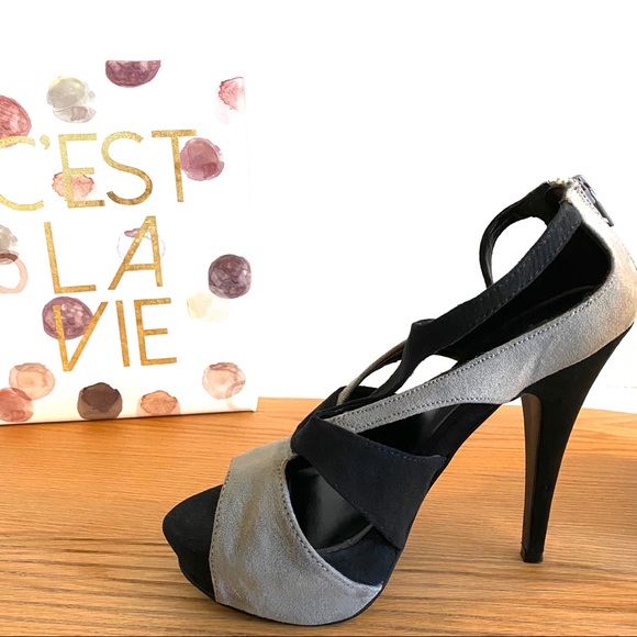 F24 Chunky T-Strap Platform color-block heel - Picture 7 of 7